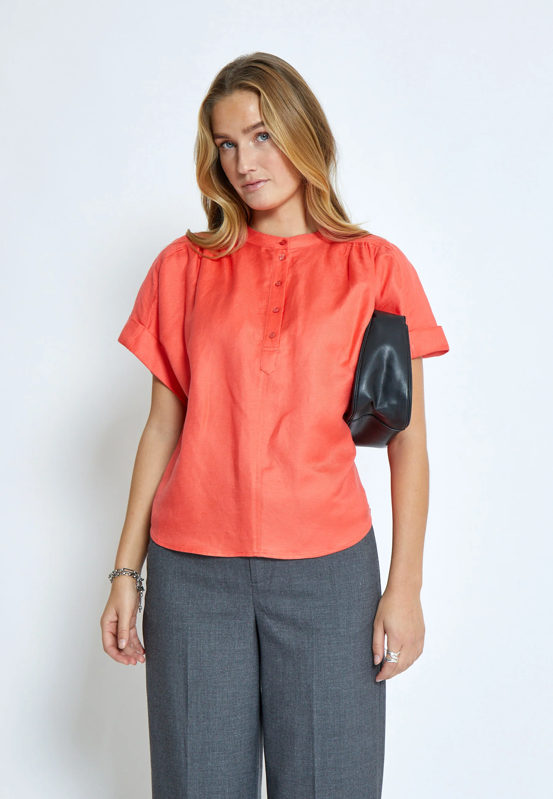 Blouses korte mouw multicolor Minus