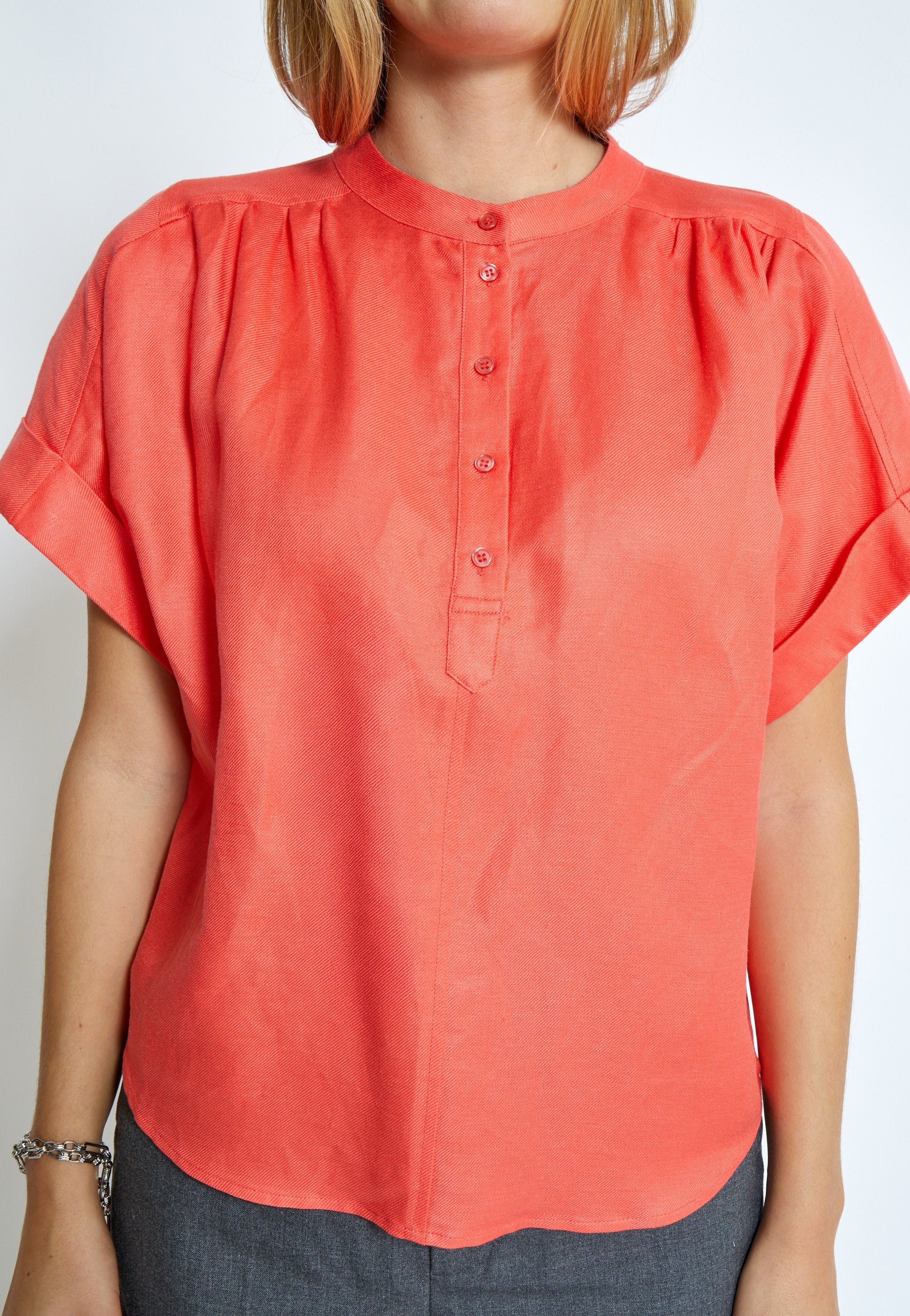 Blouses korte mouw multicolor Minus - Image 4