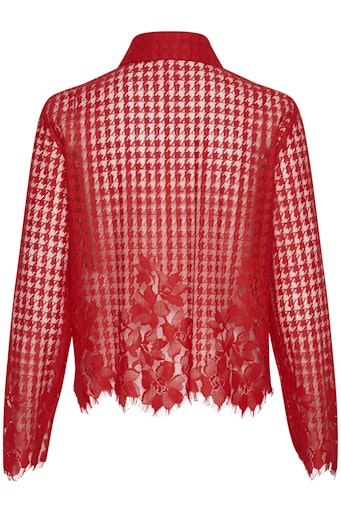 Blouses lange mouw rood Part Two - Image 2