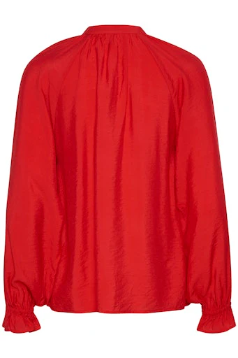 Blouses lange mouw rood Part Two - Image 2