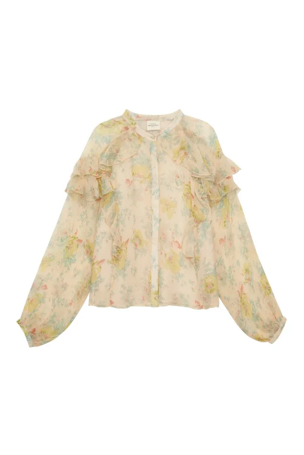 Blouses lange mouw multicolor PETITE MENDIGOTE - Image 2