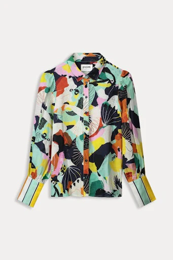 Blouses lange mouw multicolor POM Amsterdam