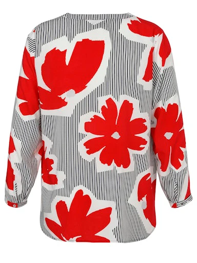 Blouses lange mouw multicolor Via Appia Due - Image 2