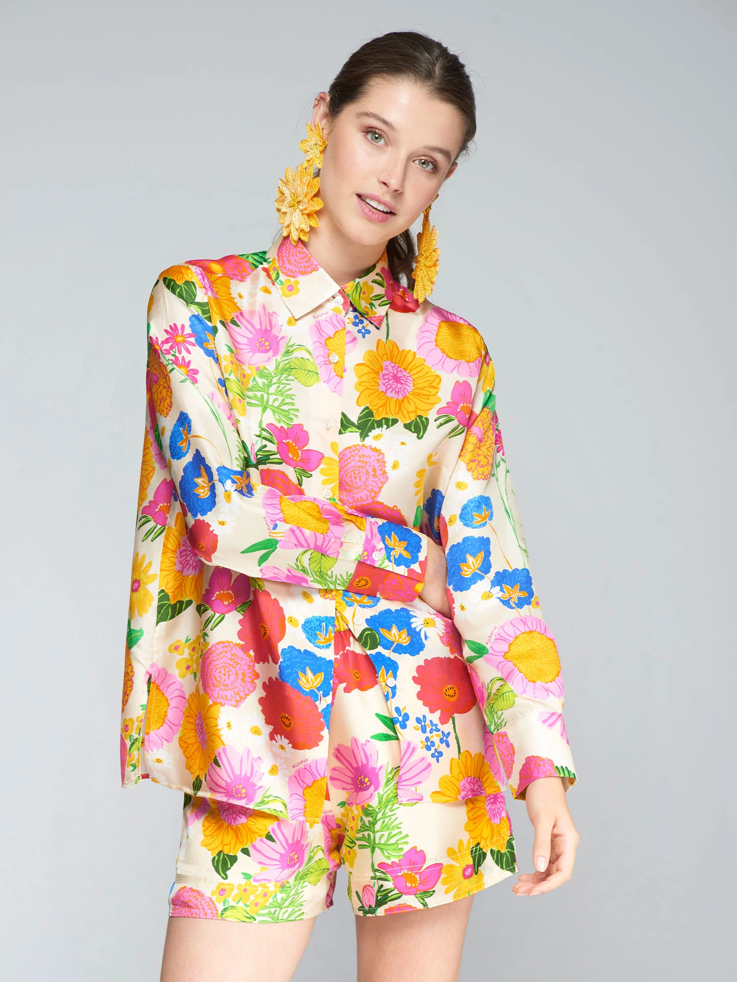 Blouses lange mouw multicolor Vilagallo - Image 2