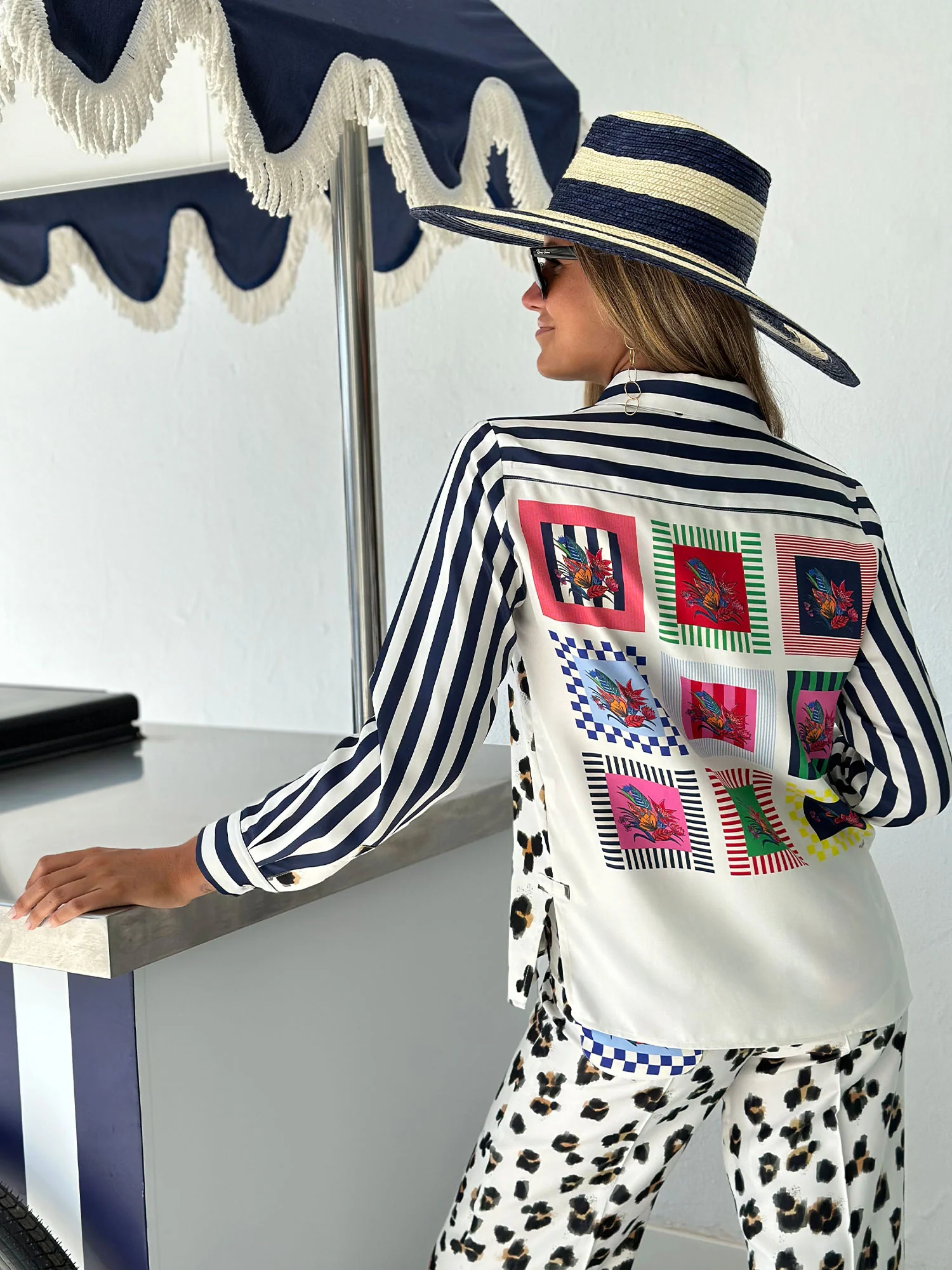 Blouses lange mouw multicolor Vilagallo - Image 3