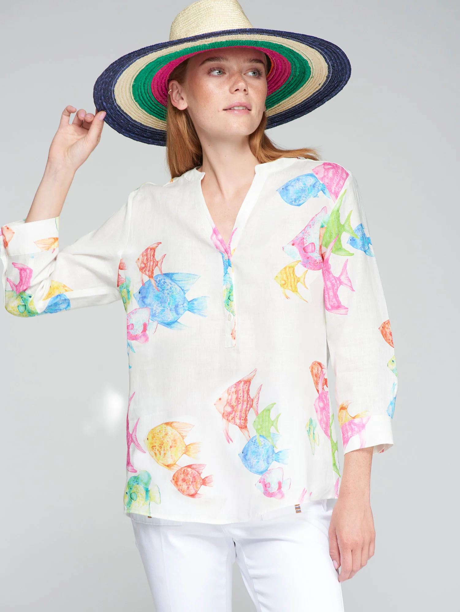 Blouses lange mouw multicolor Vilagallo - Image 2