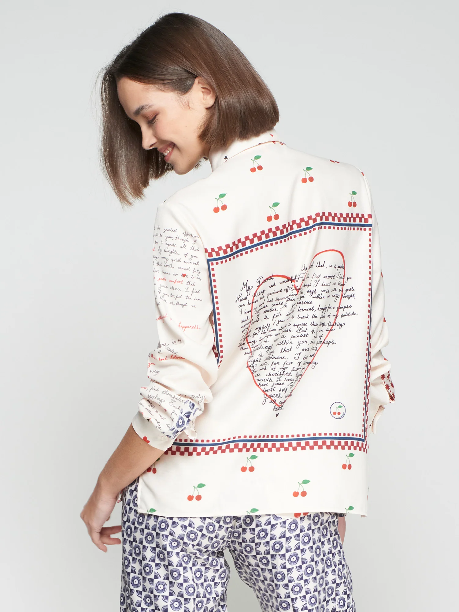 Blouses lange mouw multicolor Vilagallo - Image 4