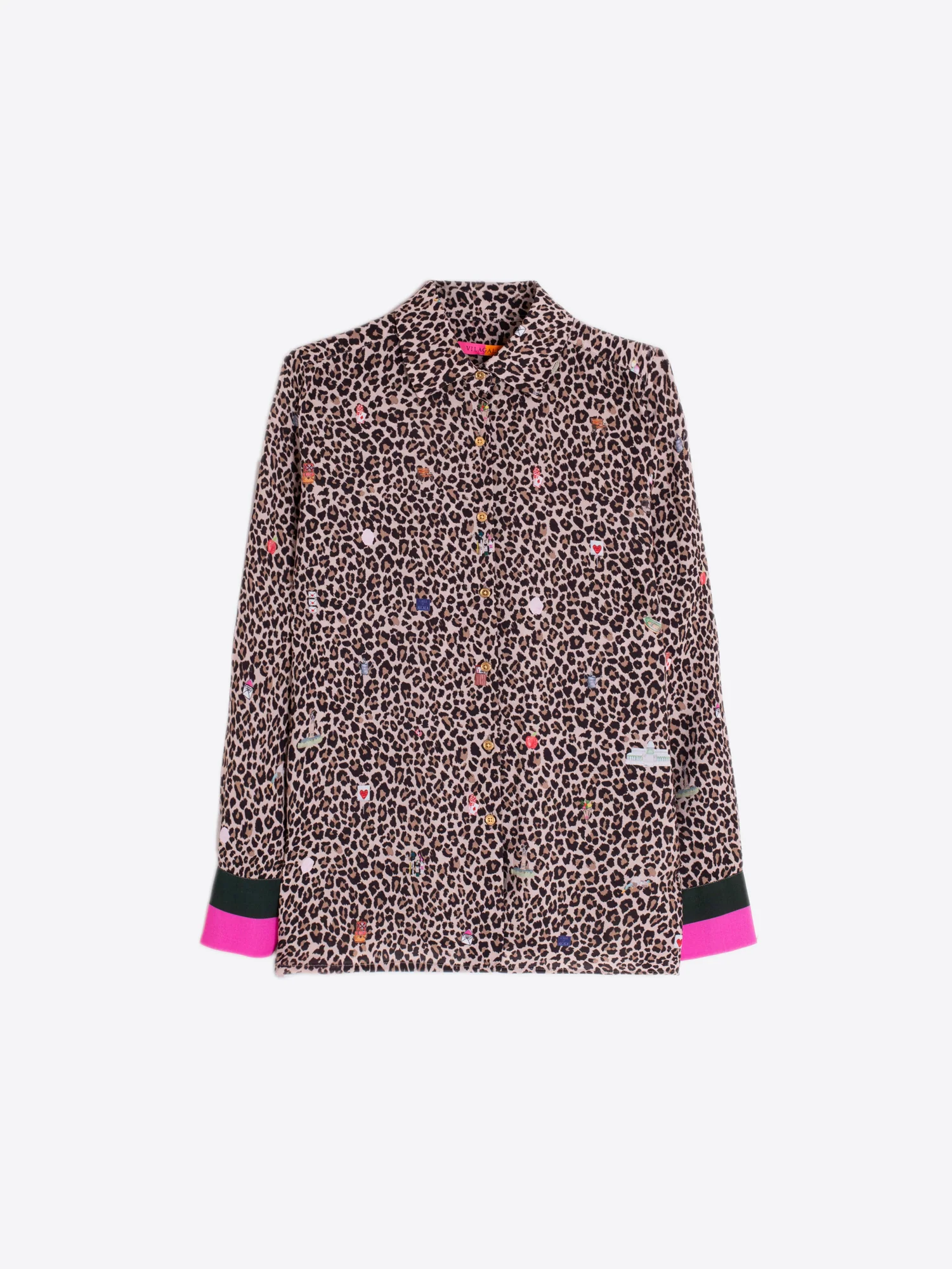 Blouses lange mouw multicolor Vilagallo - Image 3