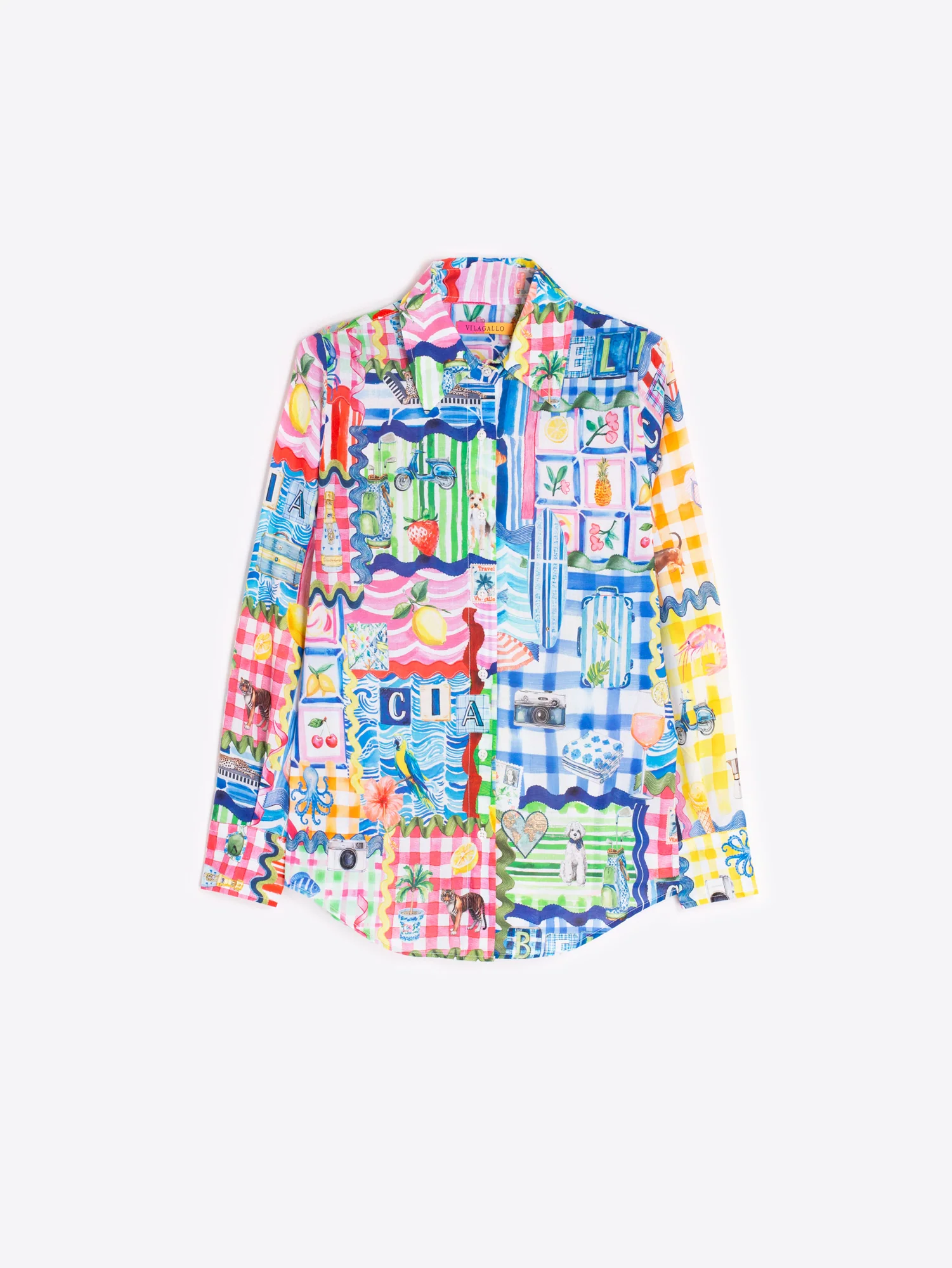 Blouses lange mouw multicolor Vilagallo - Image 3