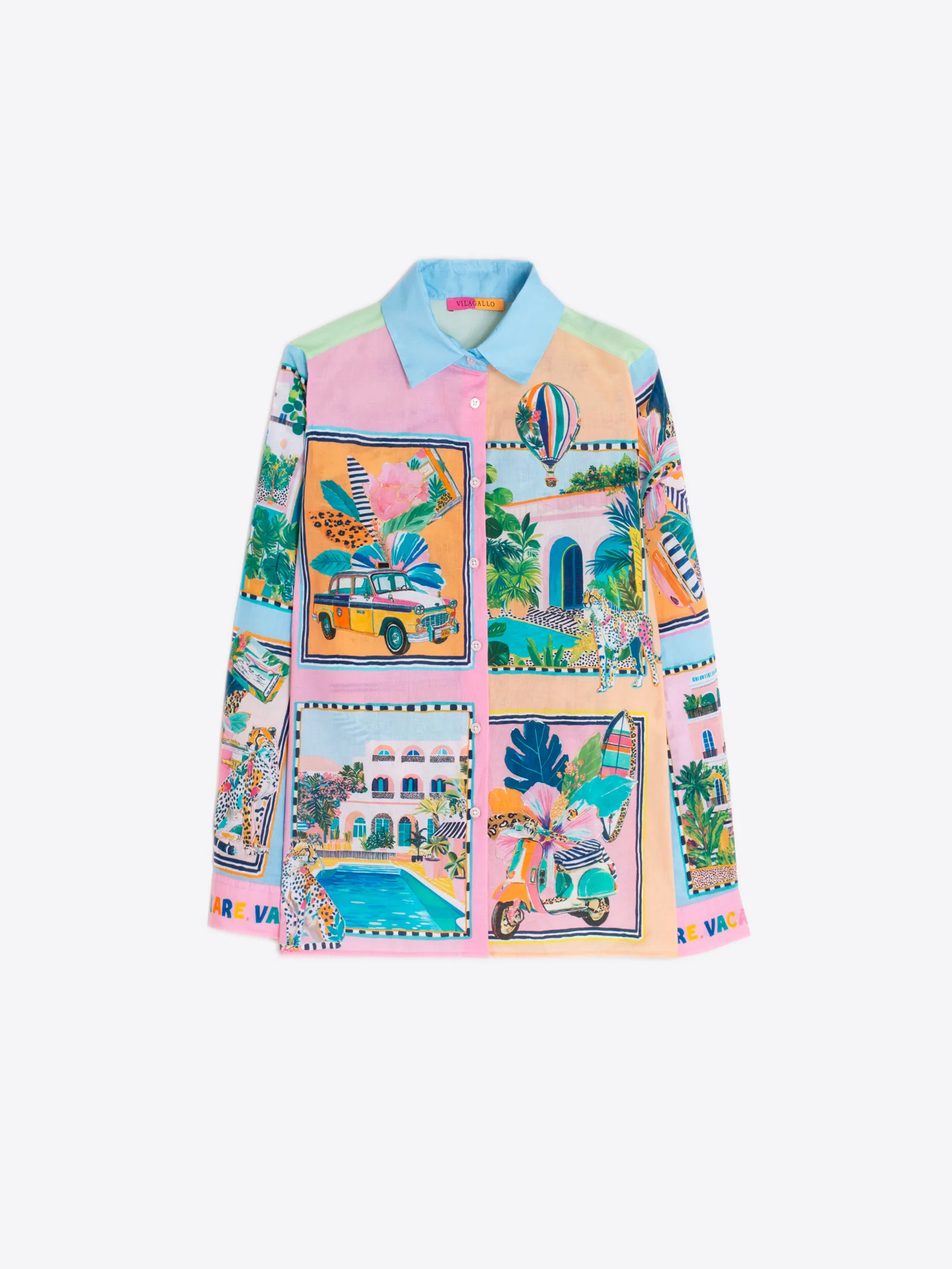 Blouses lange mouw multicolor Vilagallo - Image 2