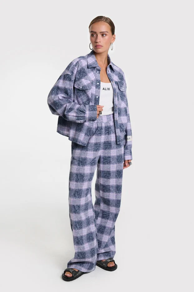 Blouses lange mouw navy ALIX The Label - Image 4