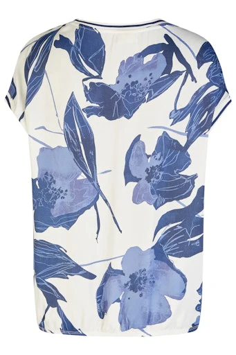 Blouses lange mouw navy Barbara Lebek - Image 2