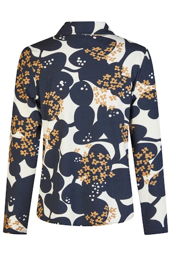 Blouses lange mouw navy Barbara Lebek - Image 2