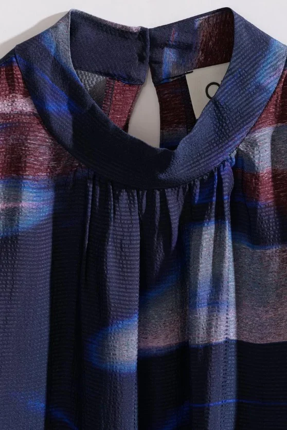 Blouses lange mouw navy CKS - Image 3