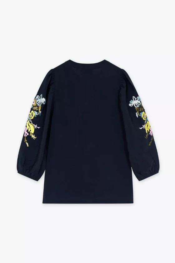 Blouses lange mouw navy CKS - Image 2