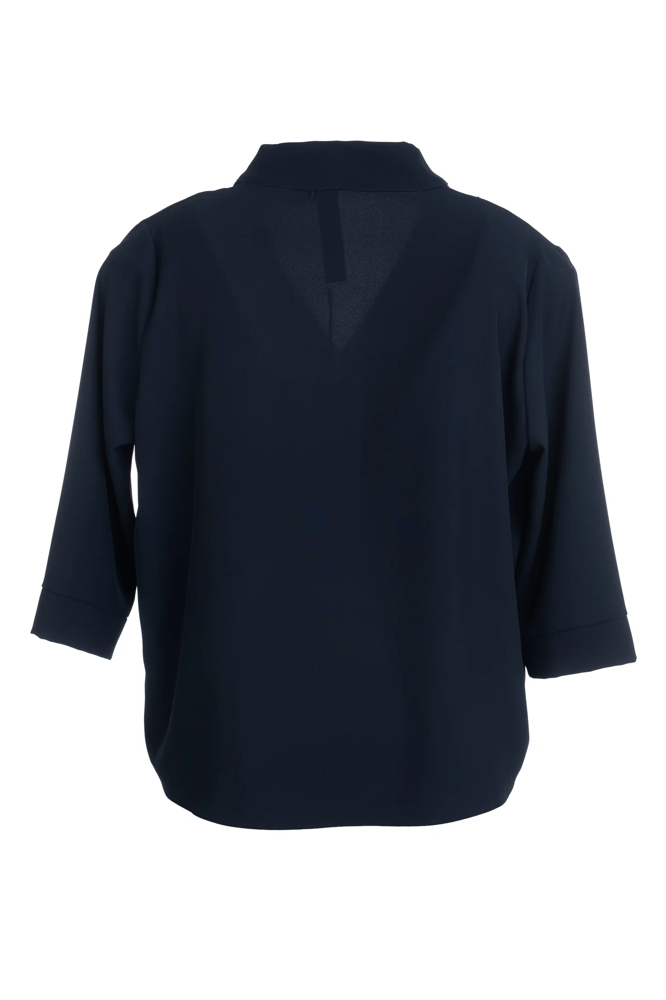 Blouses lange mouw navy Dame Blanche - Image 2