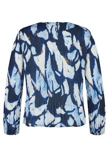 Blouses lange mouw navy Rabe - Image 2
