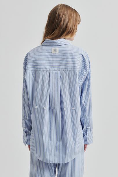 Blouses lange mouw blauw Second Female - Image 5