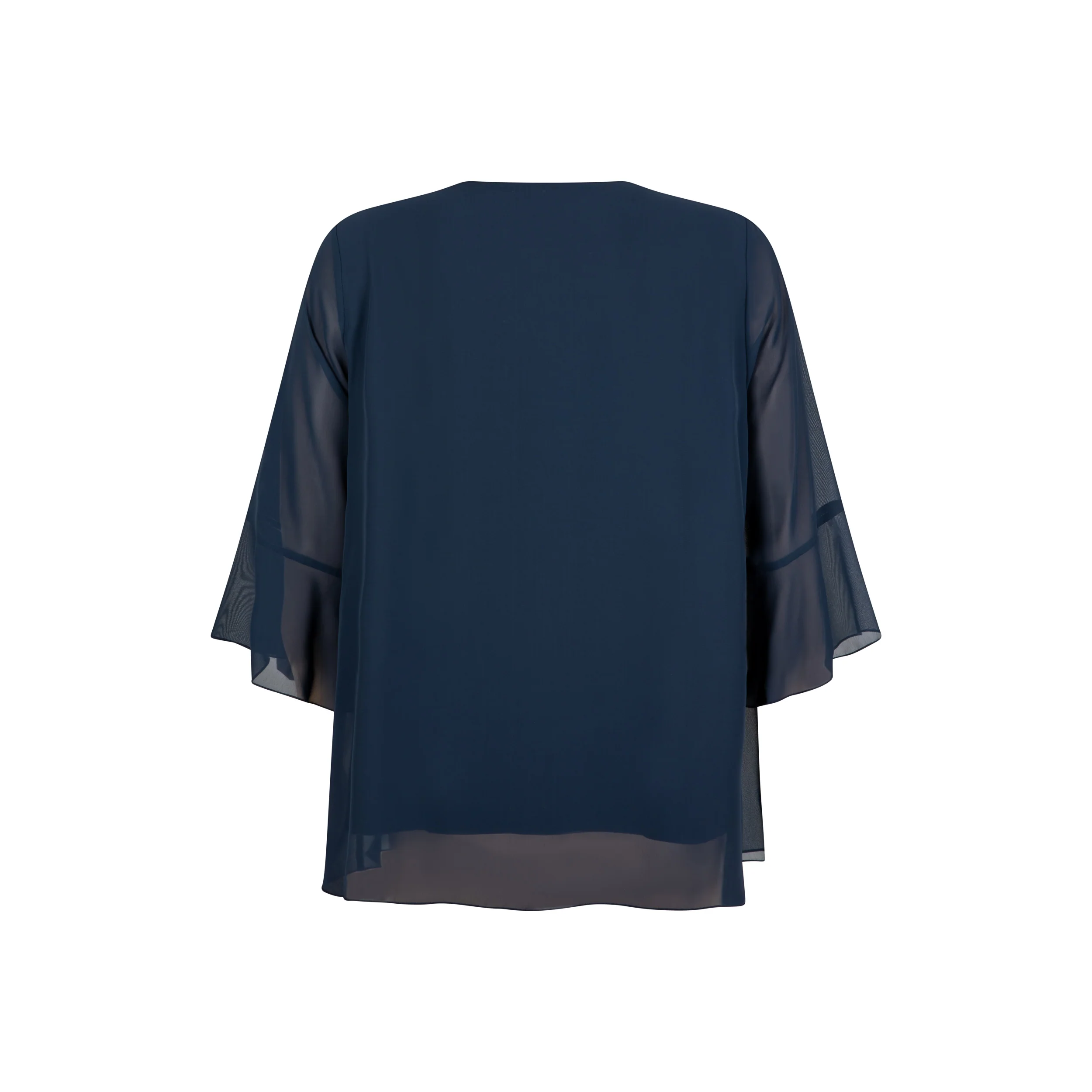 Blouses lange mouw navy Verpass - Image 2