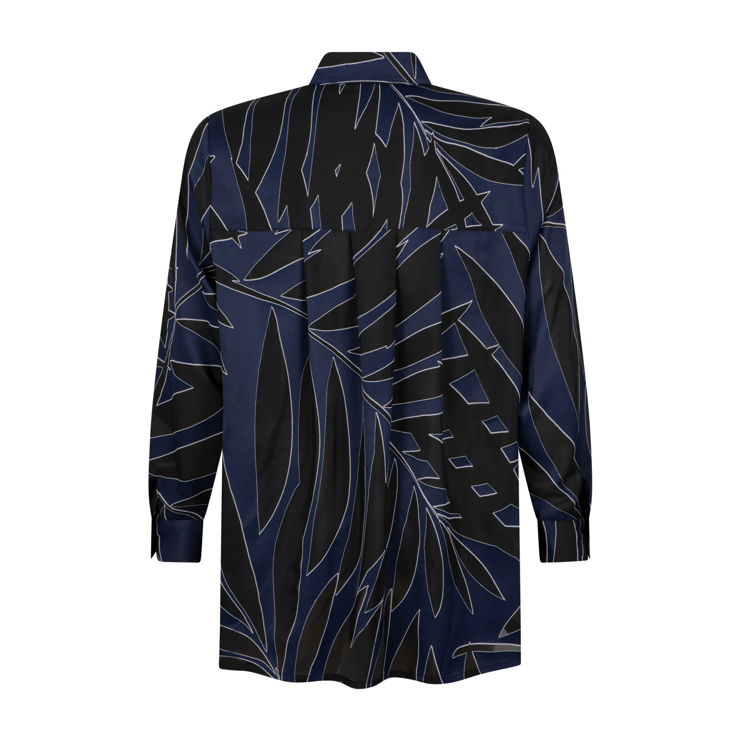 Blouses lange mouw navy Verpass - Image 2
