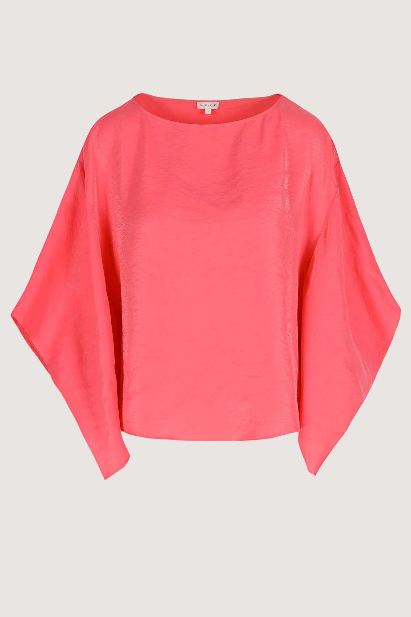 Blouses lange mouw oranje Améline
