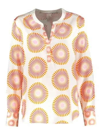 Blouses lange mouw oranje Herzen's Angelegenheit