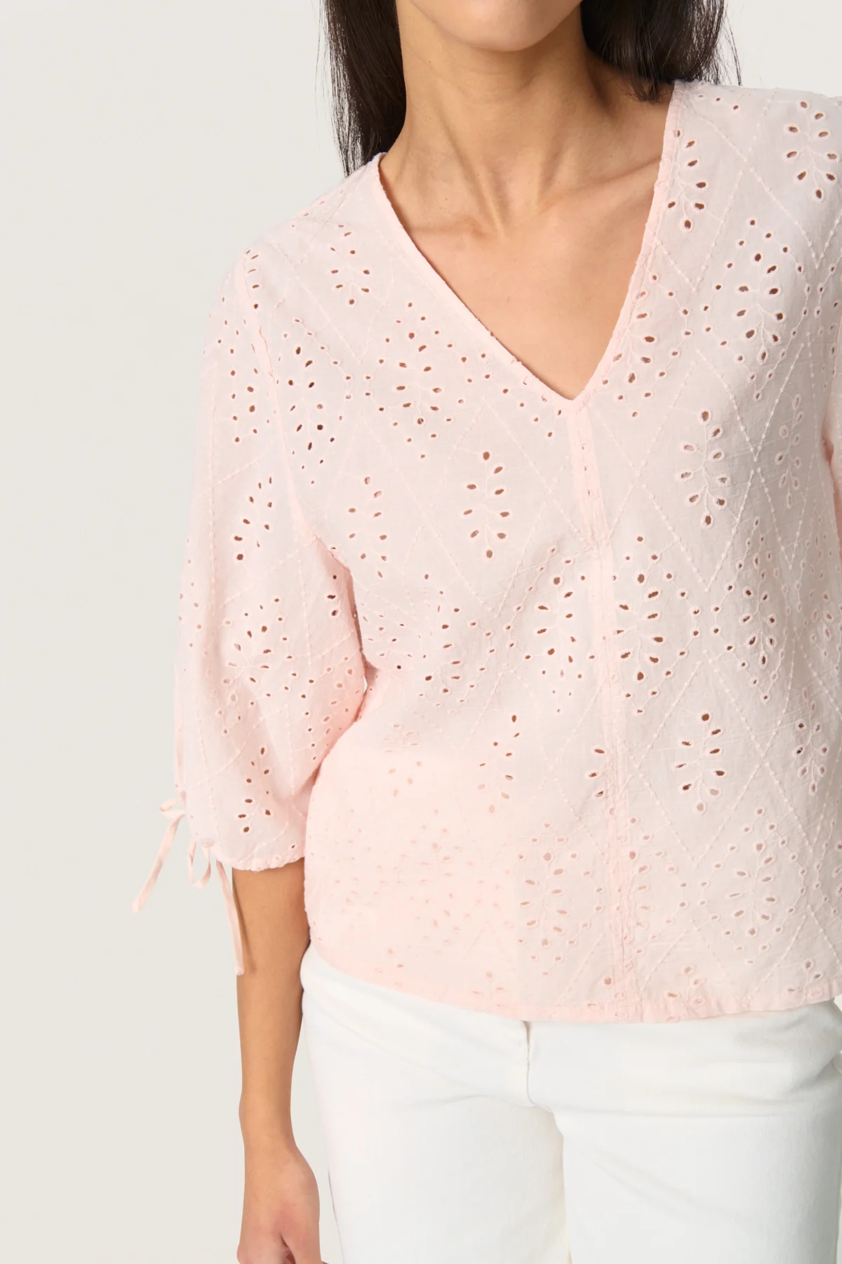 Blouses lange mouw oranje Soaked In Luxury - Image 2