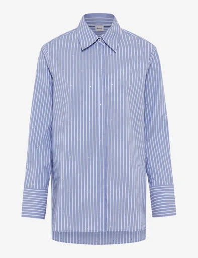 Blouses lange mouw blauw BRAX