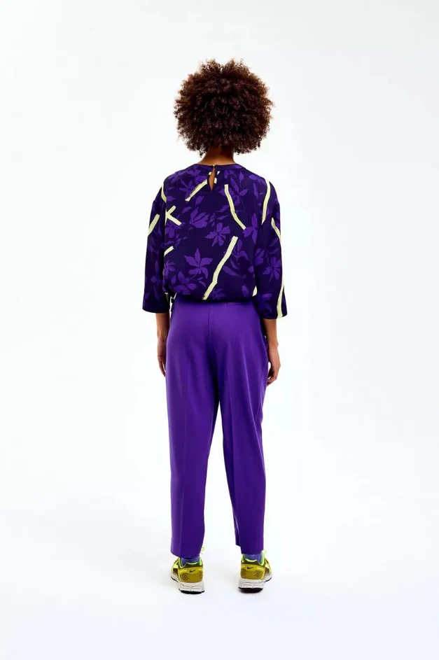 Blouses lange mouw paars CKS - Image 3