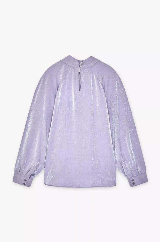 Blouses lange mouw paars CKS - Image 3