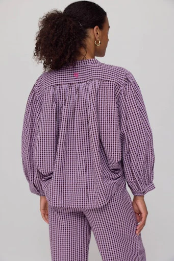 Blouses lange mouw paars Harper & Yve - Image 5