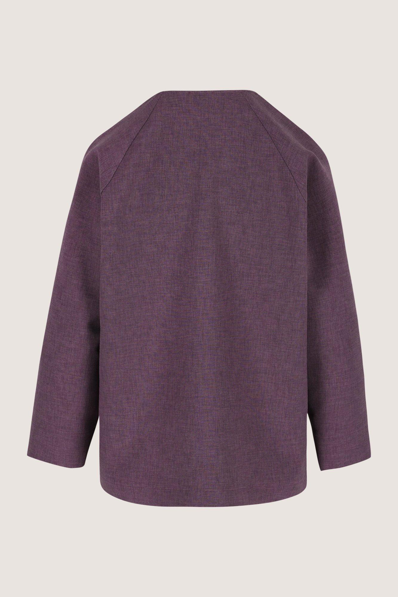 Blouses lange mouw paars Mayerline - Image 4