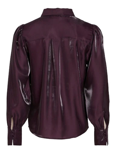 Blouses lange mouw paars VILA - Image 2