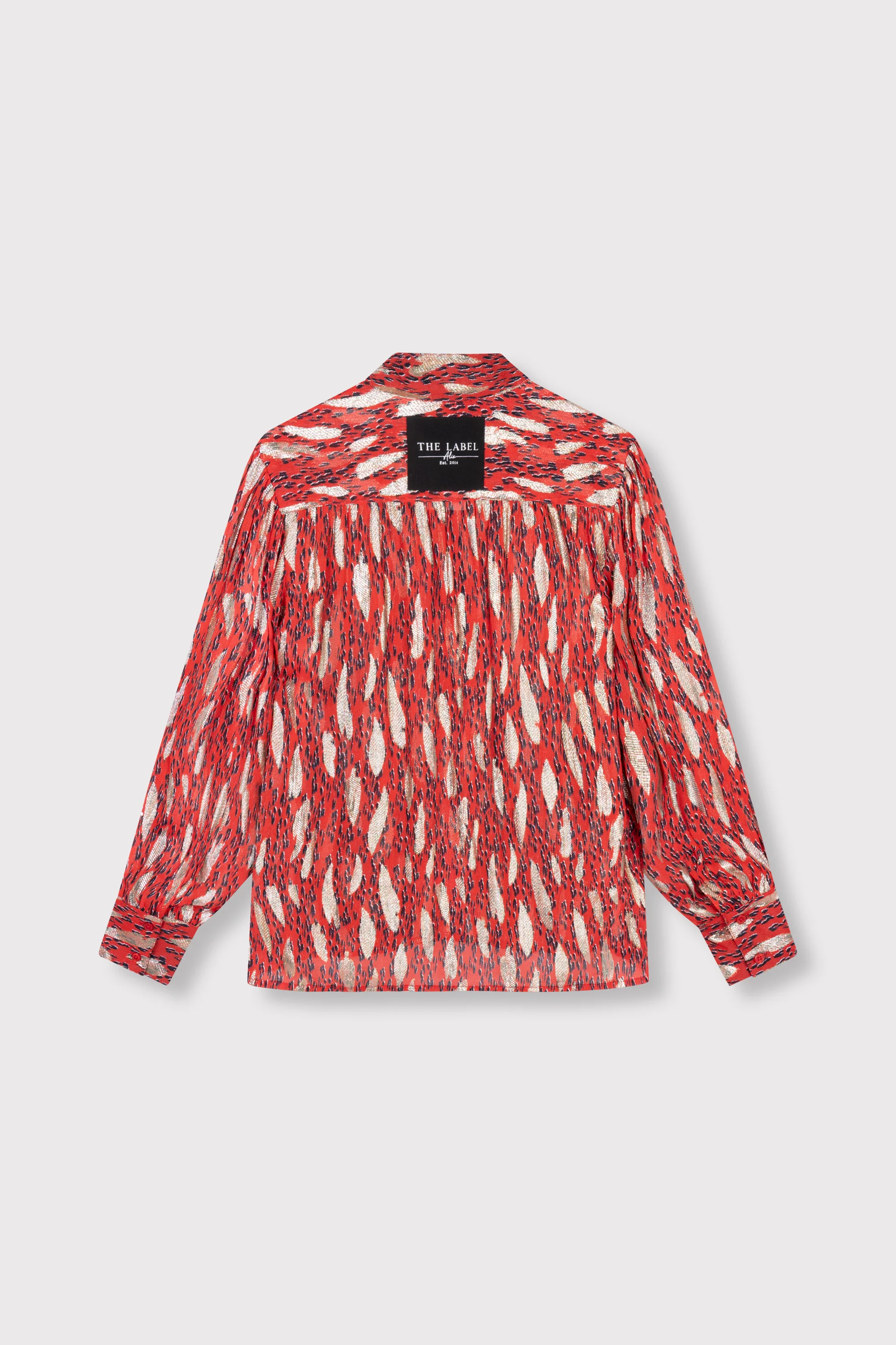 Blouses lange mouw rood ALIX The Label - Image 2