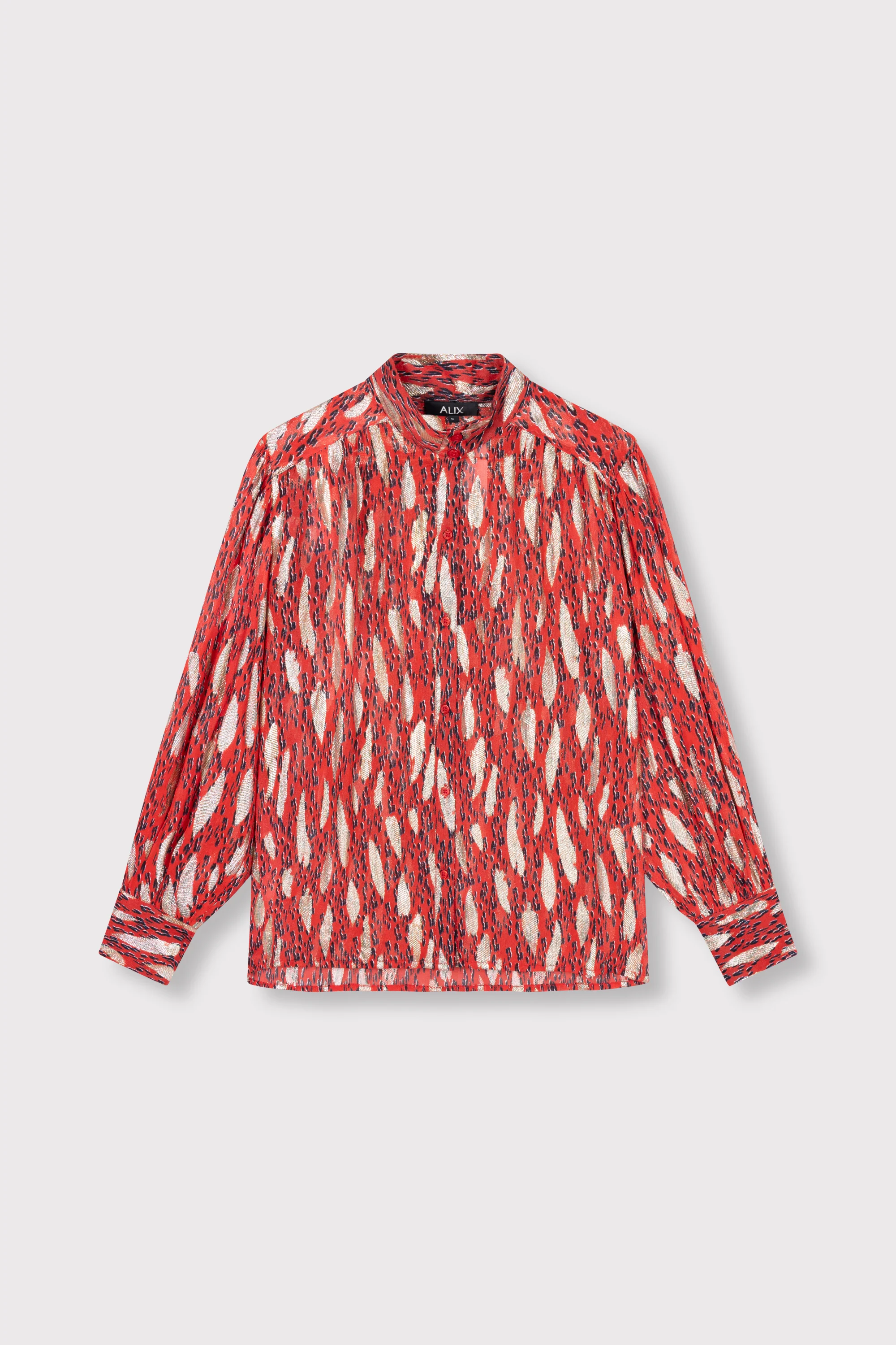 Blouses lange mouw rood ALIX The Label - Image 5