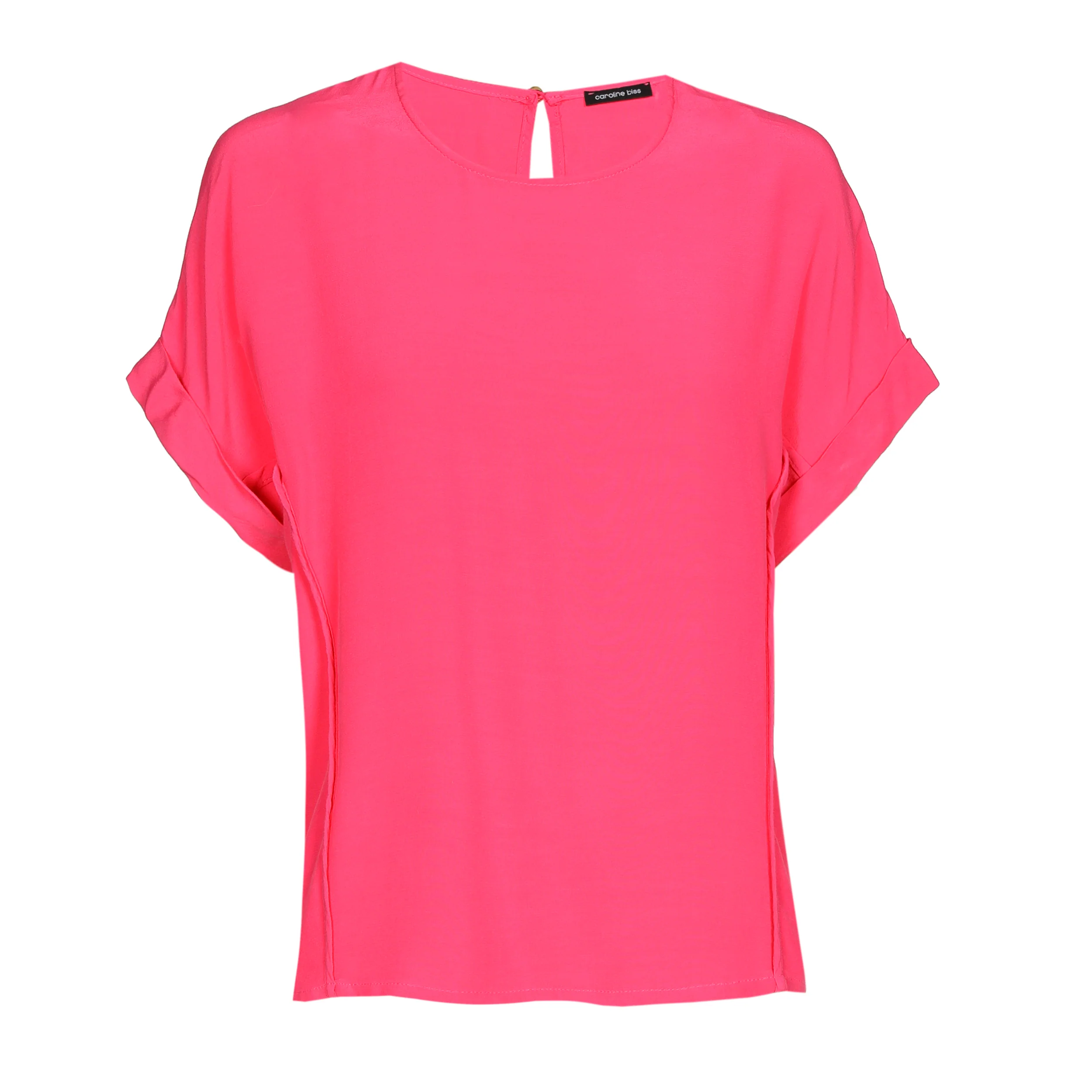 Blouses korte mouw roze Caroline Biss - Image 2