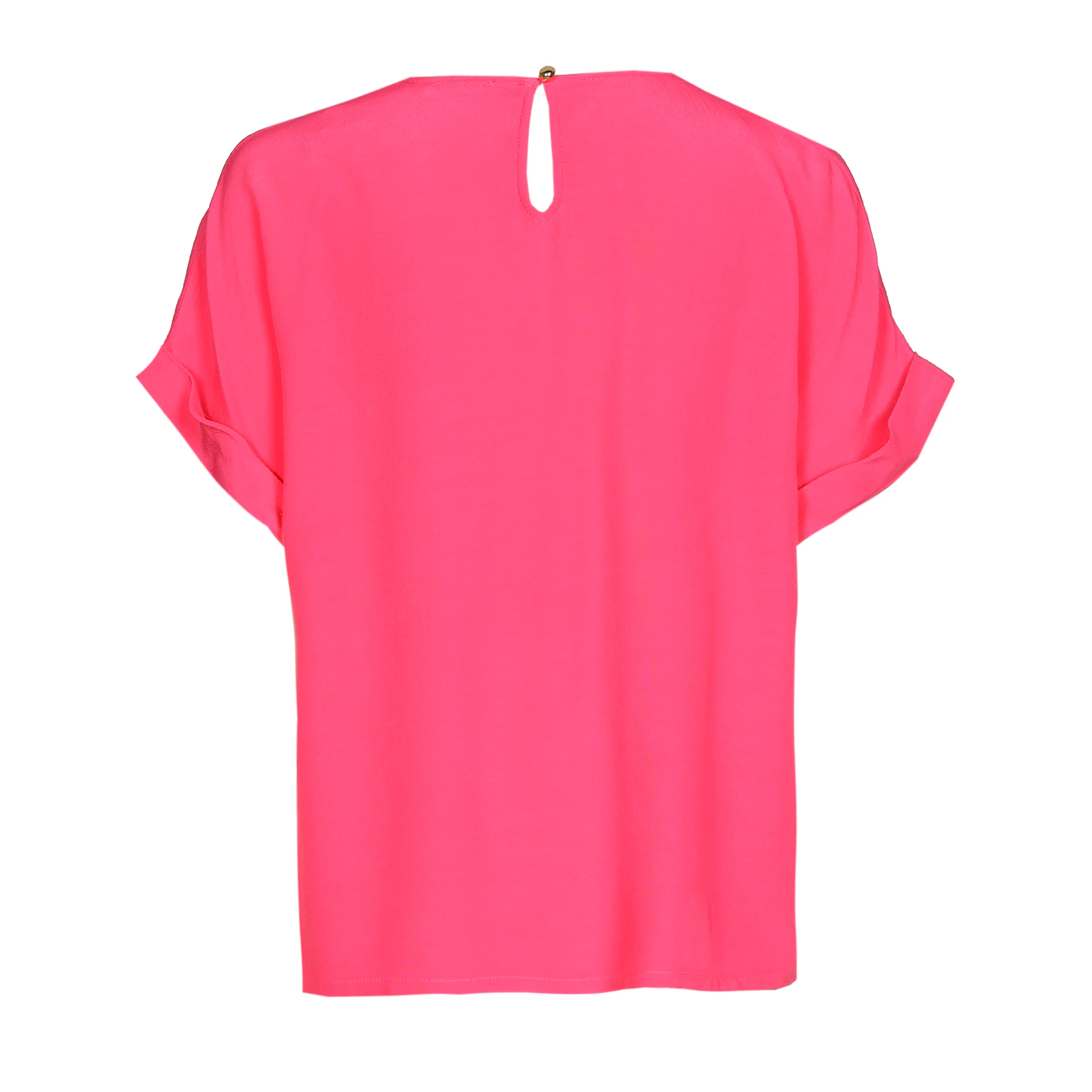 Blouses korte mouw roze Caroline Biss - Image 3