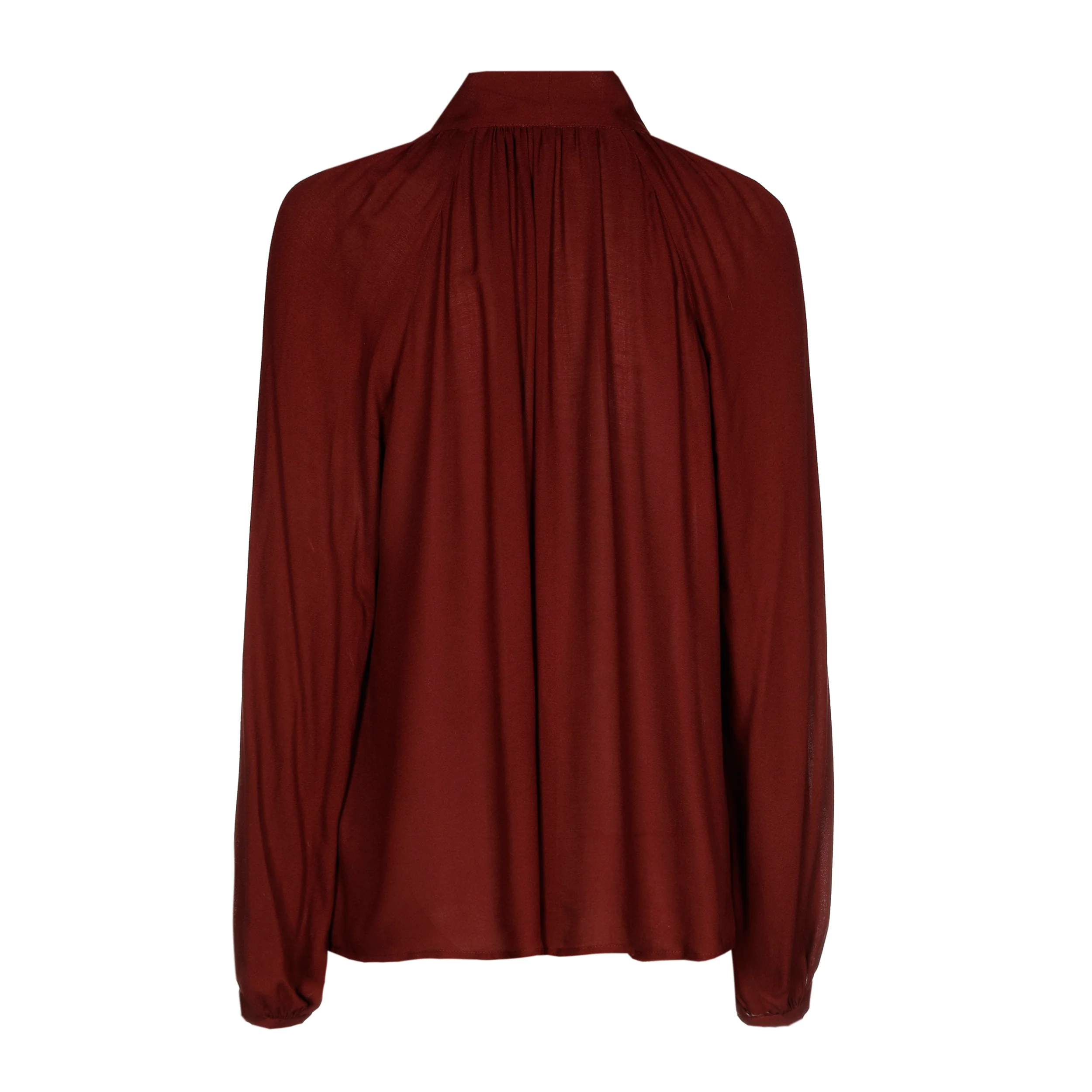 Blouses lange mouw bordeaux Caroline Biss - Image 2