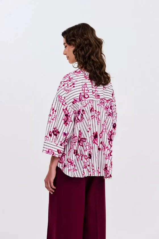Blouses lange mouw rood CKS - Image 2