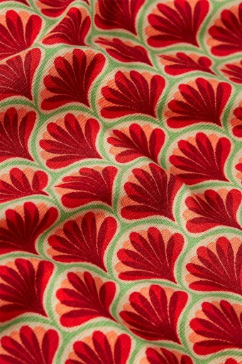 Blouses korte mouw rood King Louie - Image 3