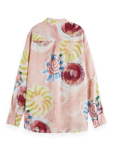 Blouses lange mouw rood Scotch & Soda