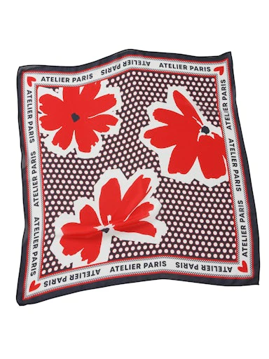 Blouses lange mouw rood Via Appia Due - Image 3