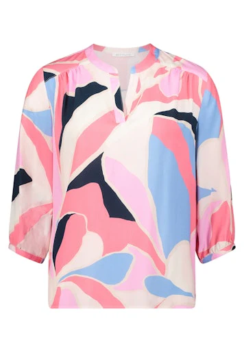 Blouses lange mouw roze Betty & Co
