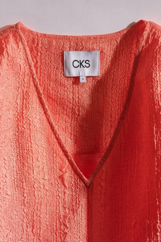 Blouses lange mouw roze CKS - Image 3