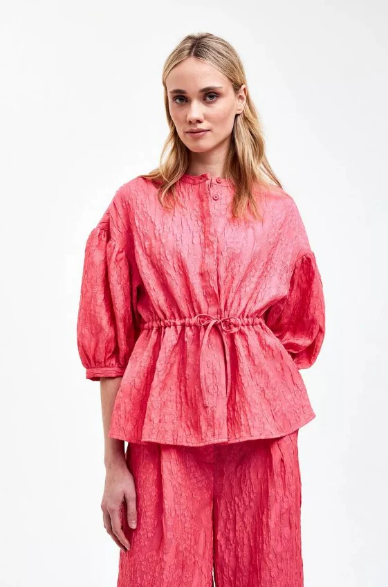 Blouses lange mouw roze CKS