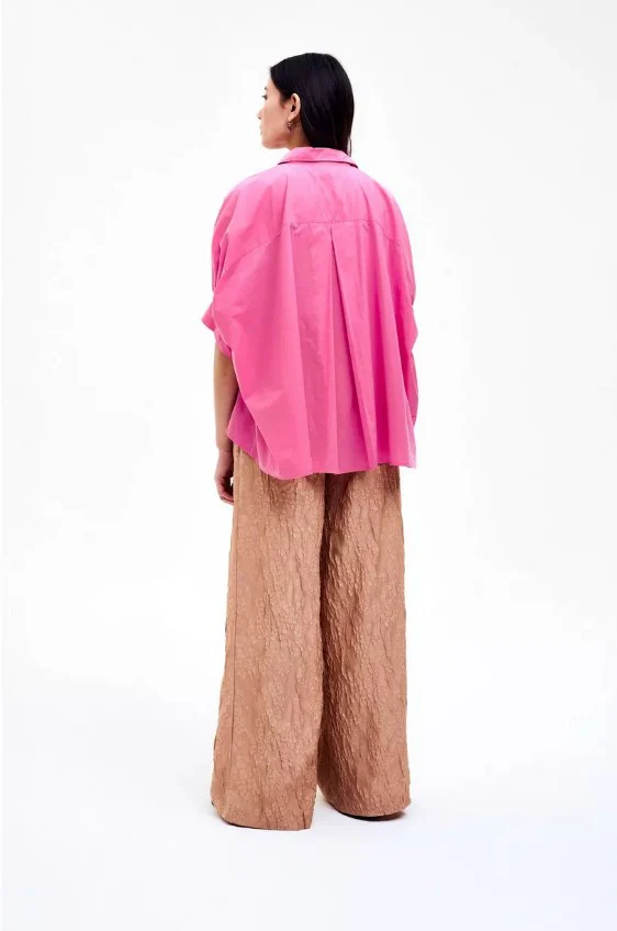 Blouses korte mouw roze CKS - Image 2
