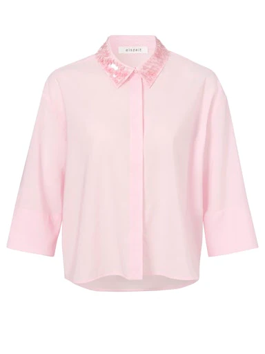 Blouses lange mouw roze eiszeit