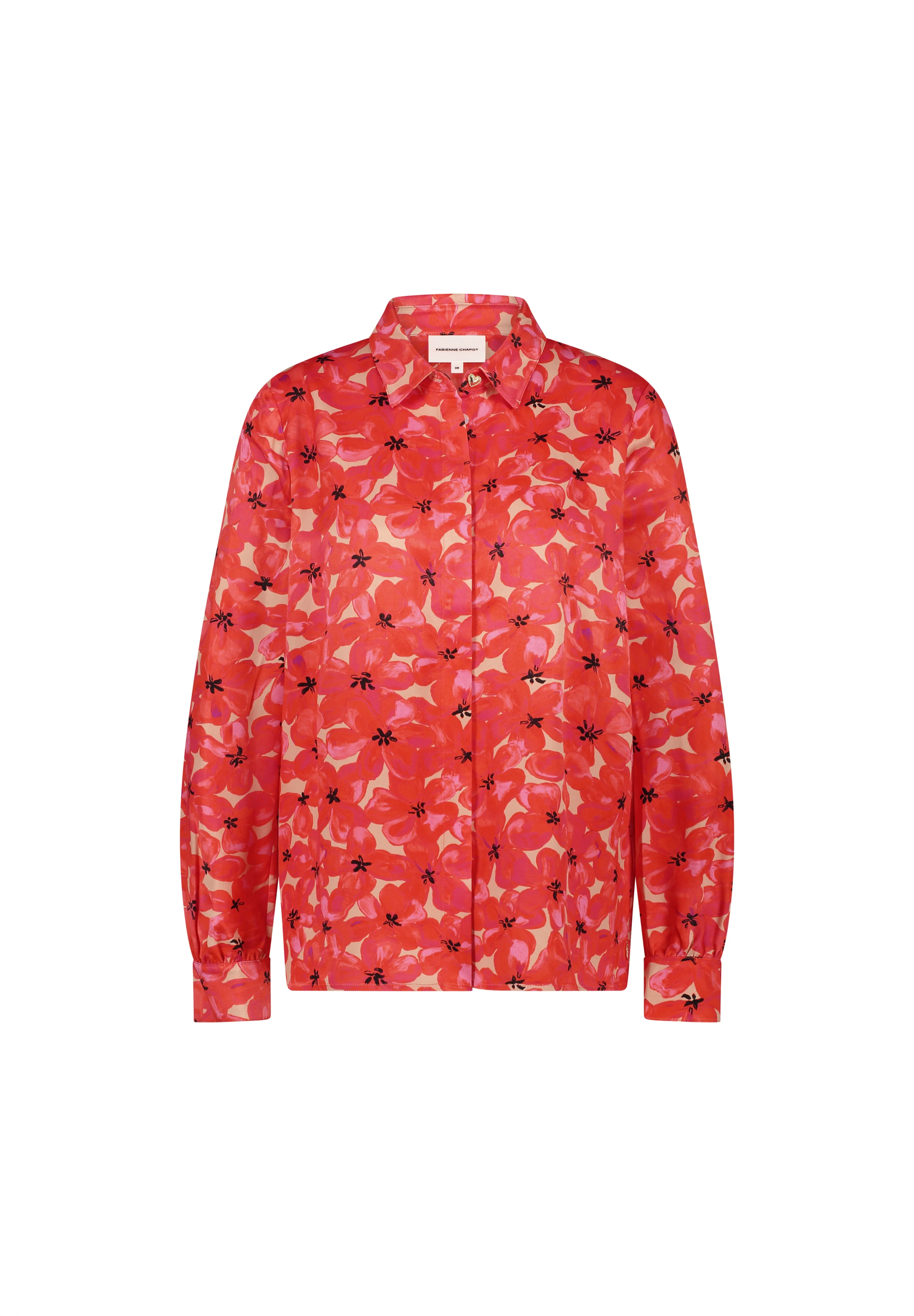 Blouses lange mouw rood Fabienne Chapot - Image 2