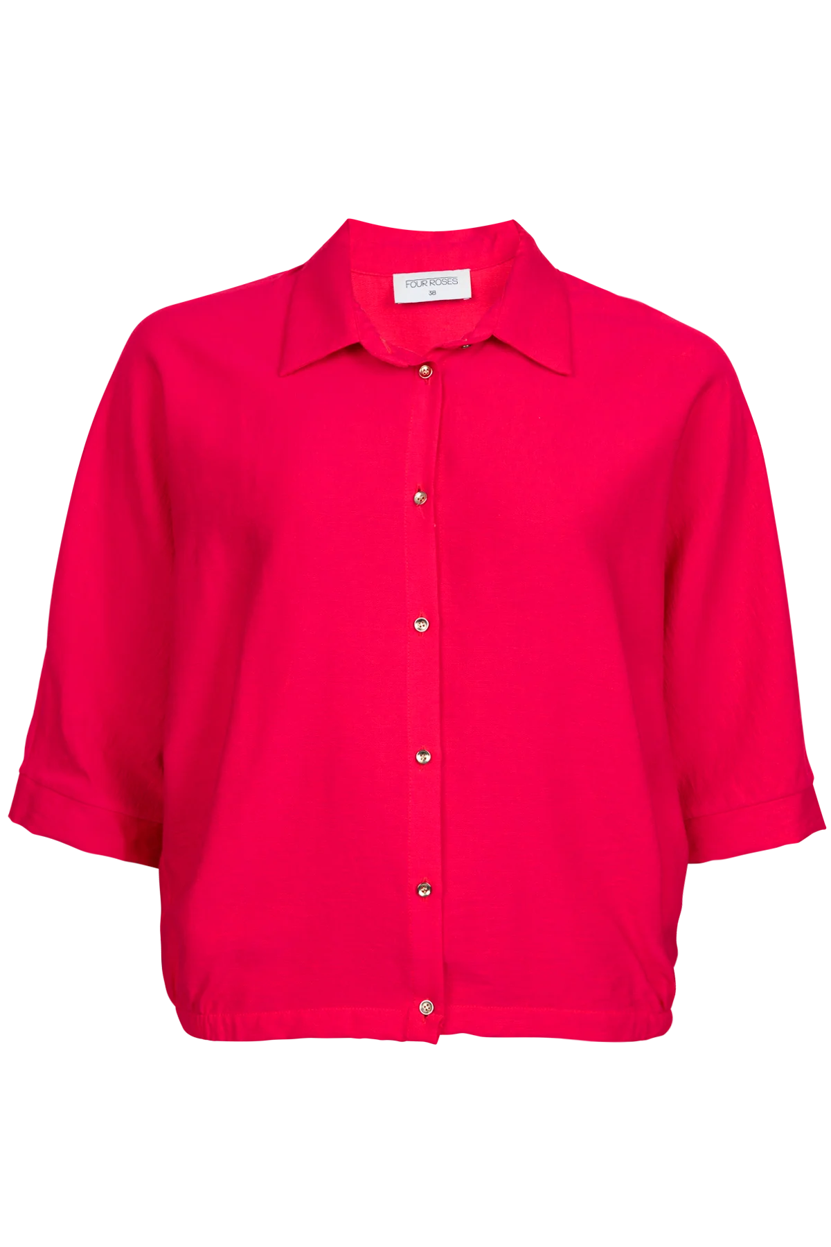 Blouses lange mouw roze Four Roses - Image 2