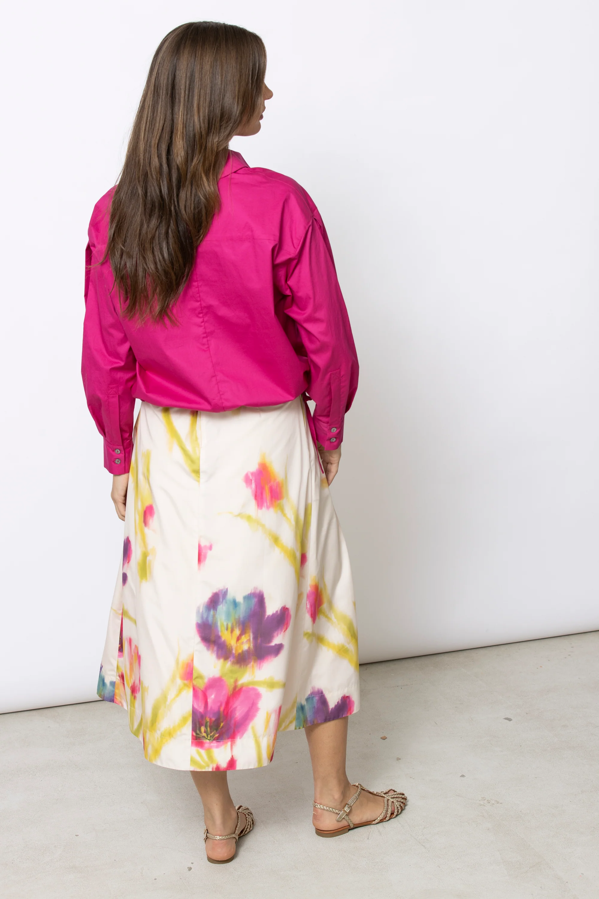 Blouses lange mouw roze Gigue - Image 2